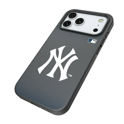 New York Yankees Linen Bump Phone Case for Apple iPhone
