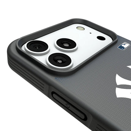 New York Yankees Linen Bump Phone Case for Apple iPhone