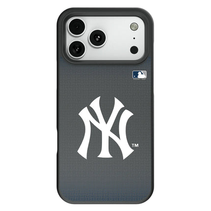 New York Yankees Linen Bump Phone Case for Apple iPhone
