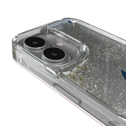 New York Yankees Linen Glitter Phone Case for Apple iPhone