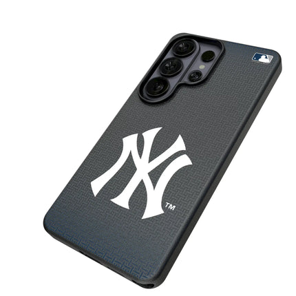 New York Yankees Linen MagSafe Compatible Phone Case for Samsung Galaxy