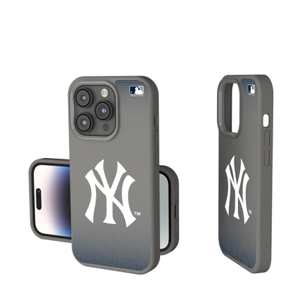 New York Yankees Linen Soft Touch Phone Case for Apple iPhone