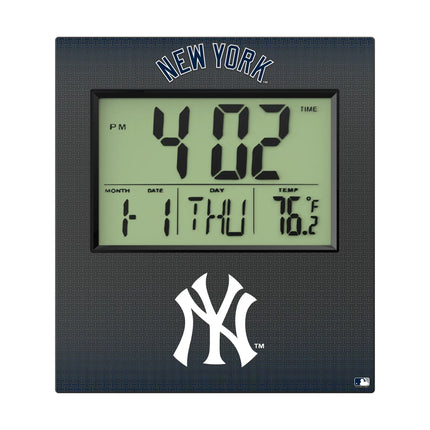 New York Yankees Linen Wall Clock