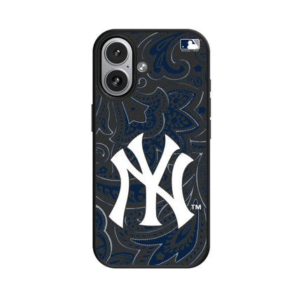 New York Yankees Paisley MagSafe Compatible Phone Case for Apple iPhone
