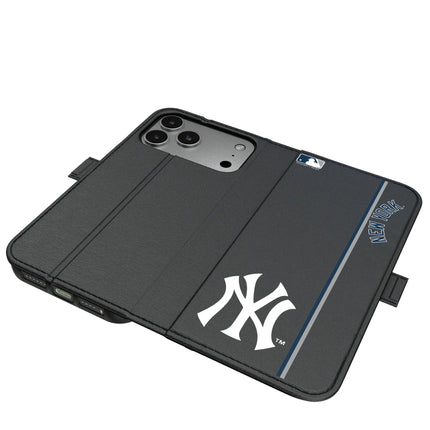 New York Yankees Sidebar Folio 2.0 Case for Apple iPhone