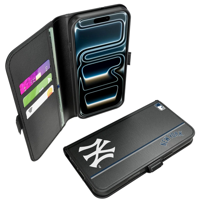 New York Yankees Sidebar Folio 2.0 Case for Apple iPhone