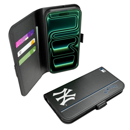 New York Yankees Sidebar Folio 2.0 Case for Apple iPhone