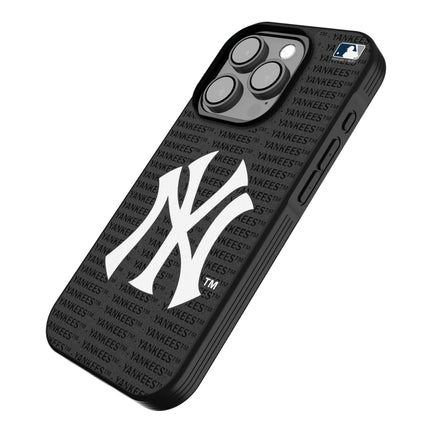 New York Yankees Text Backdrop Bump Phone Case for Apple iPhone