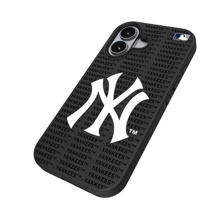 New York Yankees Text Backdrop Bump Phone Case for Apple iPhone