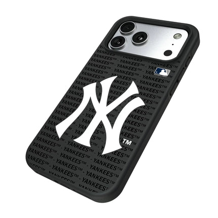 New York Yankees Text Backdrop Bump Phone Case for Apple iPhone