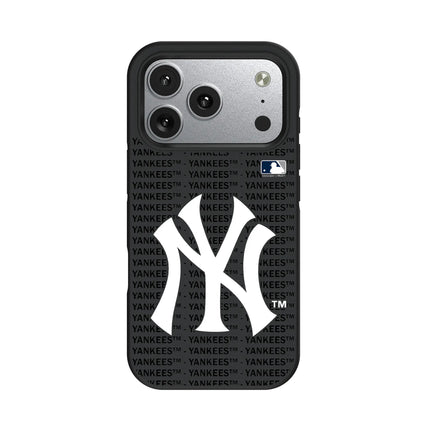 New York Yankees Text Backdrop Bump Phone Case for Apple iPhone