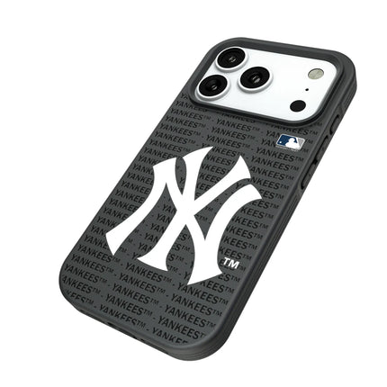 New York Yankees Text Backdrop Bump Phone Case for Apple iPhone