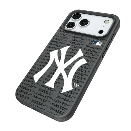 New York Yankees Text Backdrop Bump Phone Case for Apple iPhone