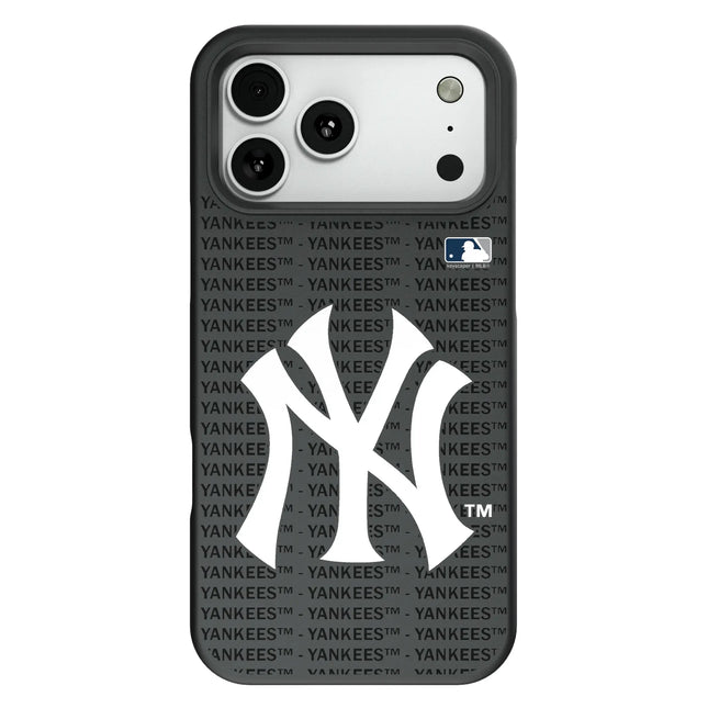 New York Yankees Text Backdrop Bump Phone Case for Apple iPhone