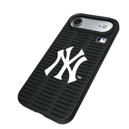 New York Yankees Text Backdrop MagSafe Compatible Phone Case for Apple iPhone