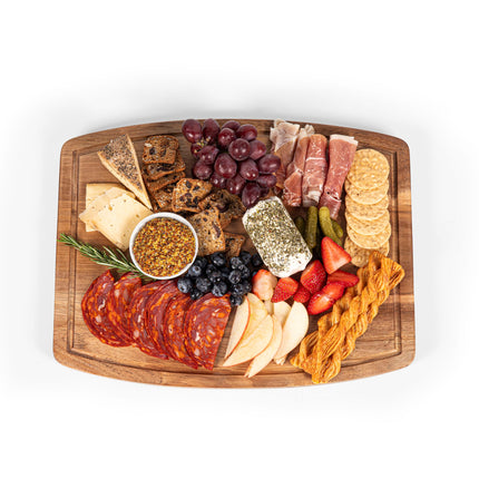 Little Mermaid - Ovale Acacia Cutting Board