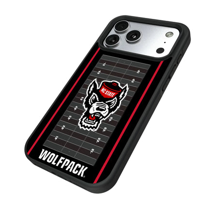 North Carolina State University Wolfpack Field Bump Phone Case for Apple iPhone