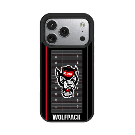 North Carolina State University Wolfpack Field Bump Phone Case for Apple iPhone