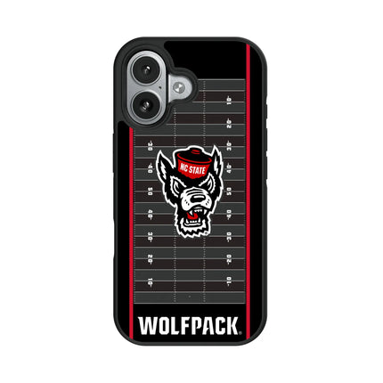 North Carolina State University Wolfpack Field Bump Phone Case for Apple iPhone