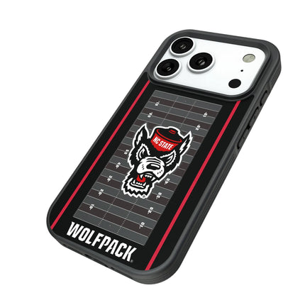 North Carolina State University Wolfpack Field Bump Phone Case for Apple iPhone