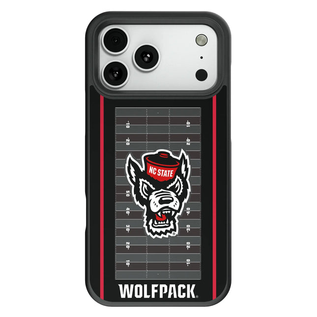 North Carolina State University Wolfpack Field Bump Phone Case for Apple iPhone