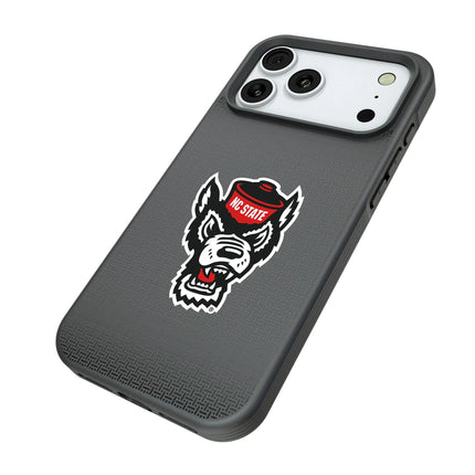 North Carolina State University Wolfpack Linen Bump Phone Case for Apple iPhone