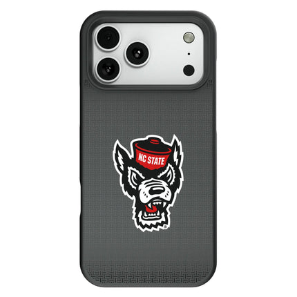 North Carolina State University Wolfpack Linen Bump Phone Case for Apple iPhone