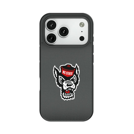 North Carolina State University Wolfpack Linen Bump Phone Case for Apple iPhone