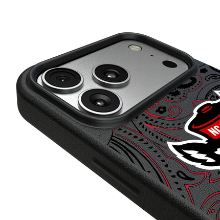 North Carolina State University Wolfpack Paisley MagSafe Compatible Phone Case for Apple iPhone