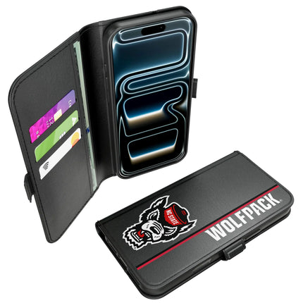 North Carolina State University Wolfpack Sidebar Folio 2.0 Case for Apple iPhone
