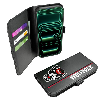 North Carolina State University Wolfpack Sidebar Folio 2.0 Case for Apple iPhone