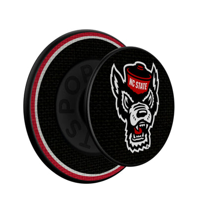 North Carolina State University Wolfpack Stripe PopSockets Magnetic Phone Grip and Stand