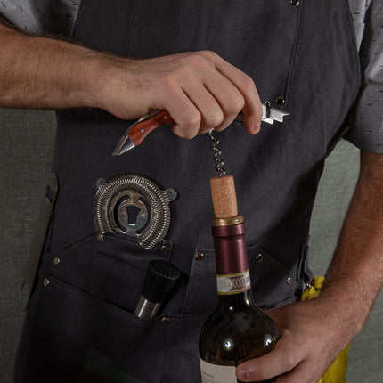 Collins Waxed Canvas Mixologist Apron