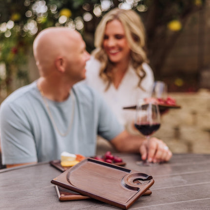 Rectangle Wine Appetizer Plate Set of 4