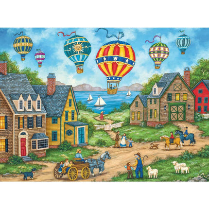 Hometown Gallery - 500 Piece Jigsaw Puzzles 4 Pack