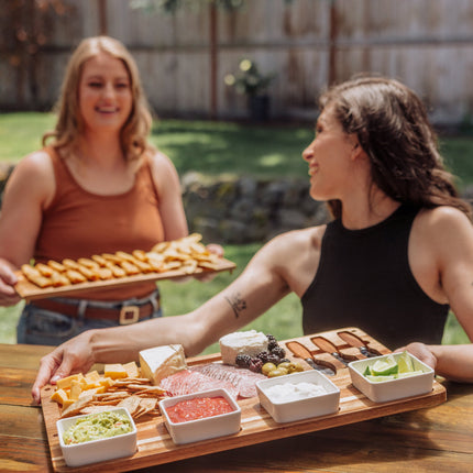 Picada Tapas & Cheese Board Set with Dip Bowls