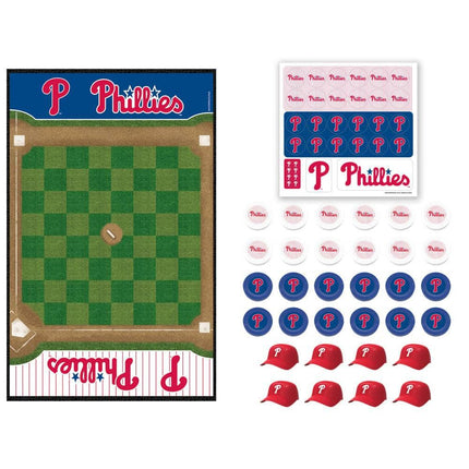 Philadelphia Phillies Checkers Board Game
