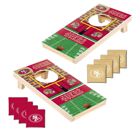 San Francisco 49ers - NFL Tabletop Cornhole