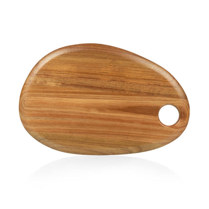 Washington & Lee Generals Pebble Shaped Acacia Serving Board 15" x 1"