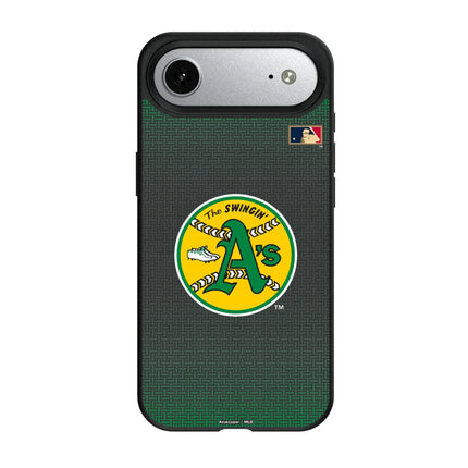 Oakland As 1971-1981 - Cooperstown Collection Linen MagSafe Compatible Phone Case for Apple iPhone