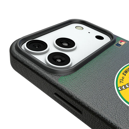 Oakland As 1971-1981 - Cooperstown Collection Linen MagSafe Compatible Phone Case for Apple iPhone
