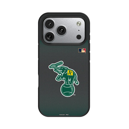 Oakland As Home 1988 - Cooperstown Collection Linen Bump Phone Case for Apple iPhone