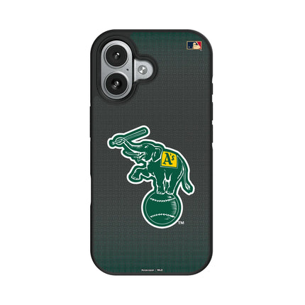 Oakland As Home 1988 - Cooperstown Collection Linen Bump Phone Case for Apple iPhone