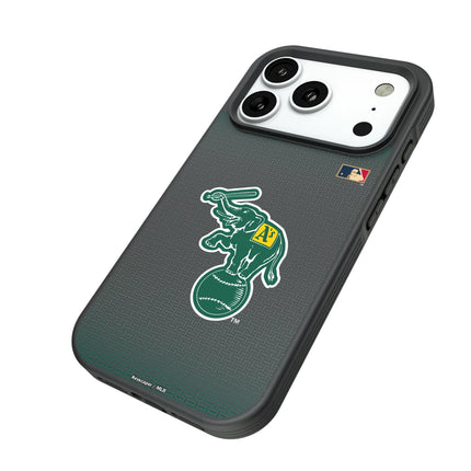 Oakland As Home 1988 - Cooperstown Collection Linen Bump Phone Case for Apple iPhone