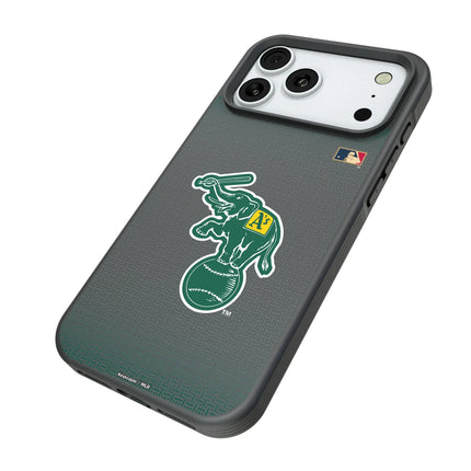 Oakland As Home 1988 - Cooperstown Collection Linen Bump Phone Case for Apple iPhone