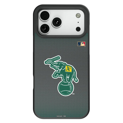Oakland As Home 1988 - Cooperstown Collection Linen Bump Phone Case for Apple iPhone