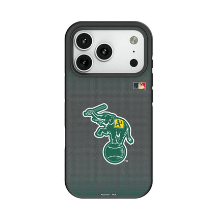 Oakland As Home 1988 - Cooperstown Collection Linen Bump Phone Case for Apple iPhone