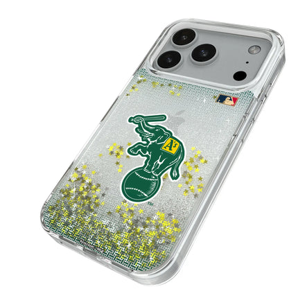 Oakland As Home 1988 - Cooperstown Collection Linen Glitter Phone Case for Apple iPhone