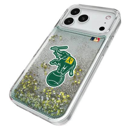 Oakland As Home 1988 - Cooperstown Collection Linen Glitter Phone Case for Apple iPhone