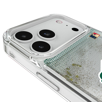 Oakland As Home 1988 - Cooperstown Collection Linen Glitter Phone Case for Apple iPhone
